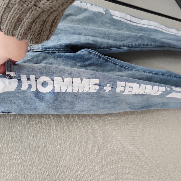 Homme + Femme Jean's Size 38 - Picture 6 of 16